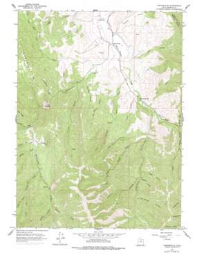 Porterville USGS topographic map 40111h6