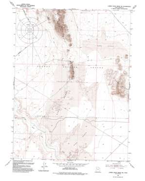 Camels Back Ridge SW USGS topographic map 40112a8