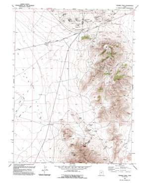 Fivemile Pass USGS topographic map 40112b2