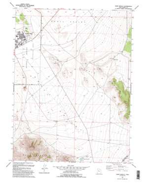 Davis Knolls USGS topographic map 40112b6