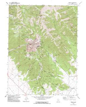 Mercur USGS topographic map 40112c2
