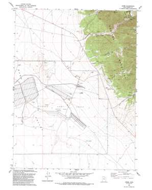 Ophir USGS topographic map 40112c3