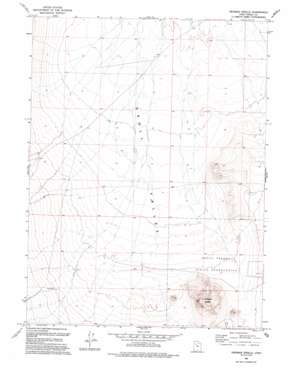 Hickman Knolls USGS topographic map 40112d7
