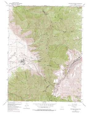 Bingham Canyon USGS topographic map 40112e2