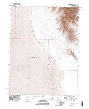 Granite Peak Se USGS topographic map 40113a3
