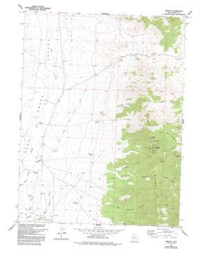 Ibapah USGS topographic map 40113a8