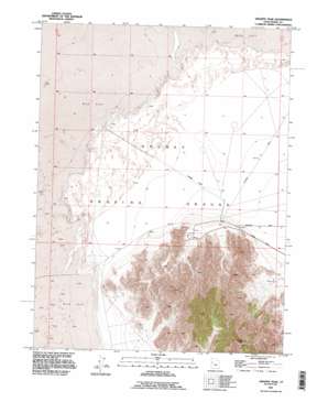 Granite Peak USGS topographic map 40113b3