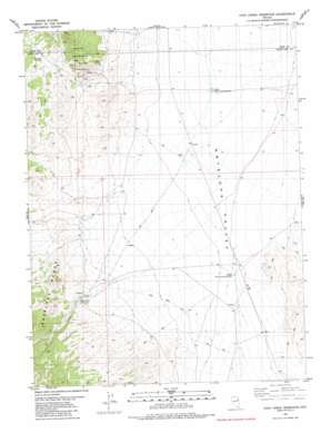 Chin Creek Reservoir USGS topographic map 40114a3