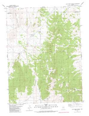 Chin Creek Spring USGS topographic map 40114a4