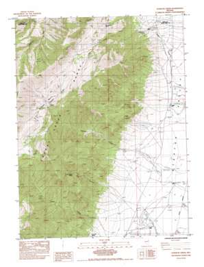 Goshute Creek USGS topographic map 40114a7
