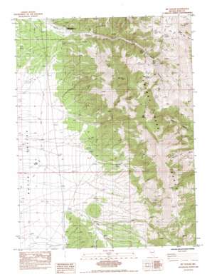 Mount Taylor topo map