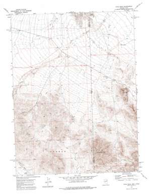 Utah Peak USGS topographic map 40114c1