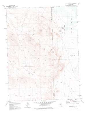 Ferguson Flat topo map