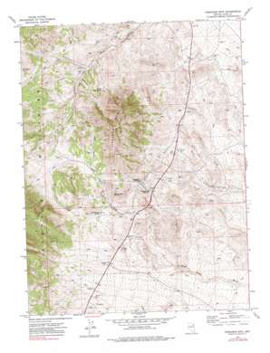 Ferguson Mountain USGS topographic map 40114d2