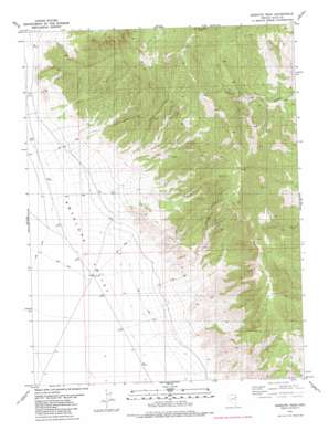 Ferguson Mountain USGS topographic map 40114d3