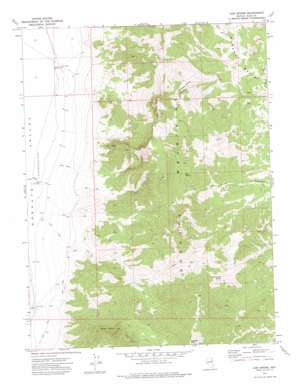 Lion Spring USGS topographic map 40114e3
