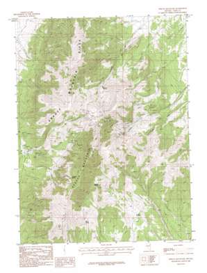 Spruce Mountain USGS topographic map 40114e7