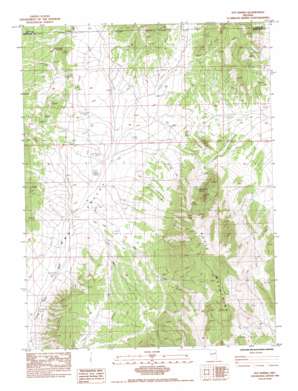Pot Spring USGS topographic map 40115a2