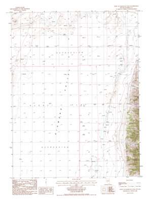West Of Railroad Pass topo map