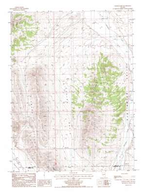 Sadler Basin topo map