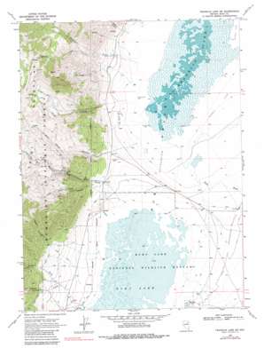 Franklin Lake SW USGS topographic map 40115c4