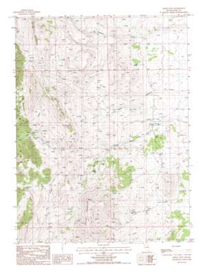 Bailey Mountain USGS topographic map 40115c8