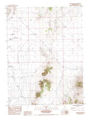 Delcer Buttes USGS topographic map 40115d1