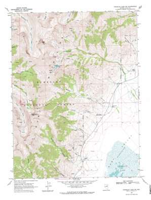 Franklin Lake NW USGS topographic map 40115d4
