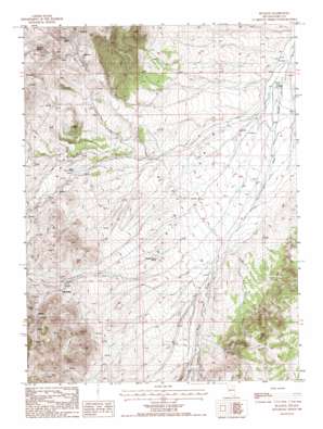 Bullion USGS topographic map 40115e8