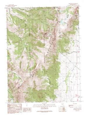 Verdi Peak USGS topographic map 40115f3