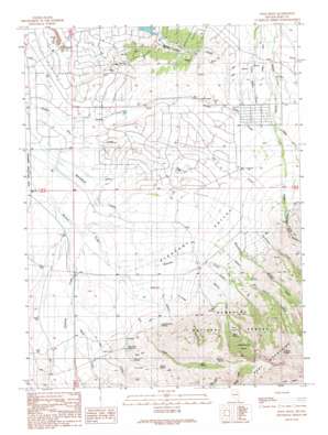 Noon Rock USGS topographic map 40115f5