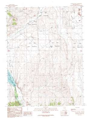 Te-Moak Well USGS topographic map 40115f6