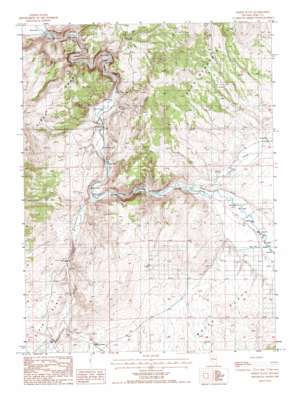 White Flats USGS topographic map 40115f7