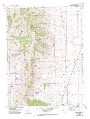 Gordon Creek USGS topographic map 40115g1