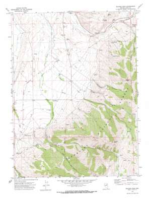 Soldier Peak USGS topographic map 40115g3