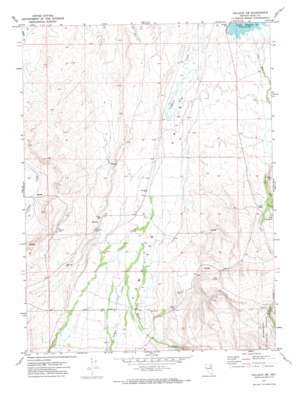 Halleck USGS topographic map 40115g4