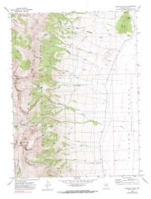 Humboldt Peak USGS topographic map 40115h1