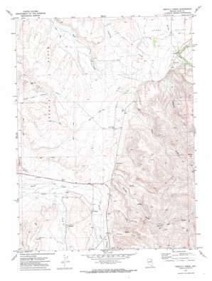 Heelfly Creek USGS topographic map 40115h3