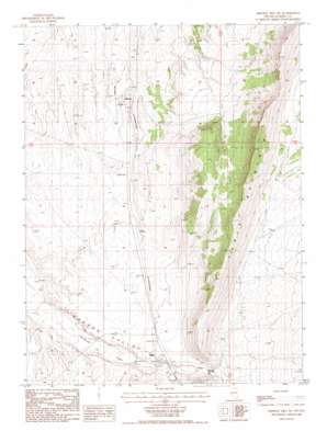 Mineral Hill Sw topo map
