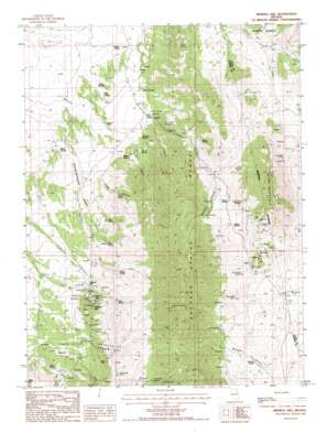 Mineral Hill topo map