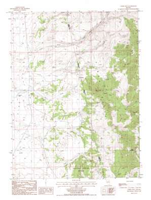 Coffin Mountain USGS topographic map 40116c1