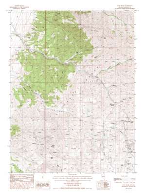 Goat Peak USGS topographic map 40116c8