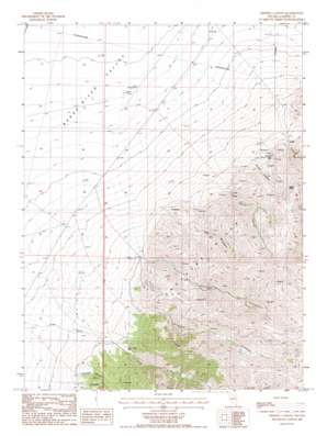 Crippen Canyon USGS topographic map 40116d8