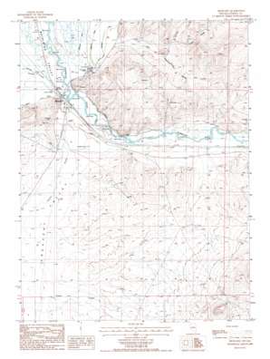 Beowawe USGS topographic map 40116e4