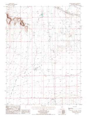 Bateman Spring USGS topographic map 40116e8