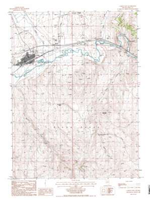 Carlin East USGS topographic map 40116f1