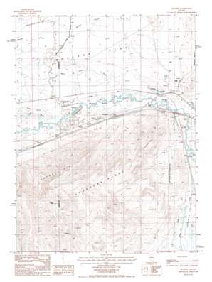 Dunphy topo map