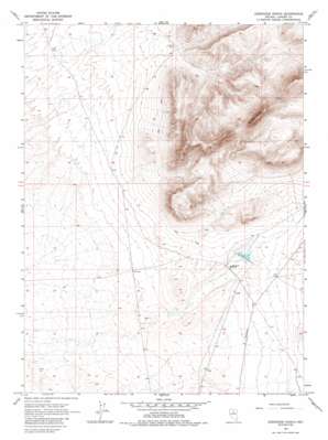 Izzenhood Ranch USGS topographic map 40116h8