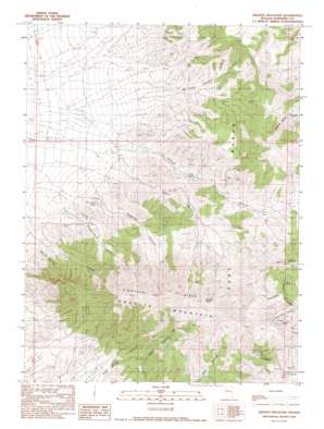 Granite Mountain USGS topographic map 40117c7