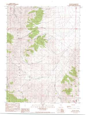 Lee Peak USGS topographic map 40117e7